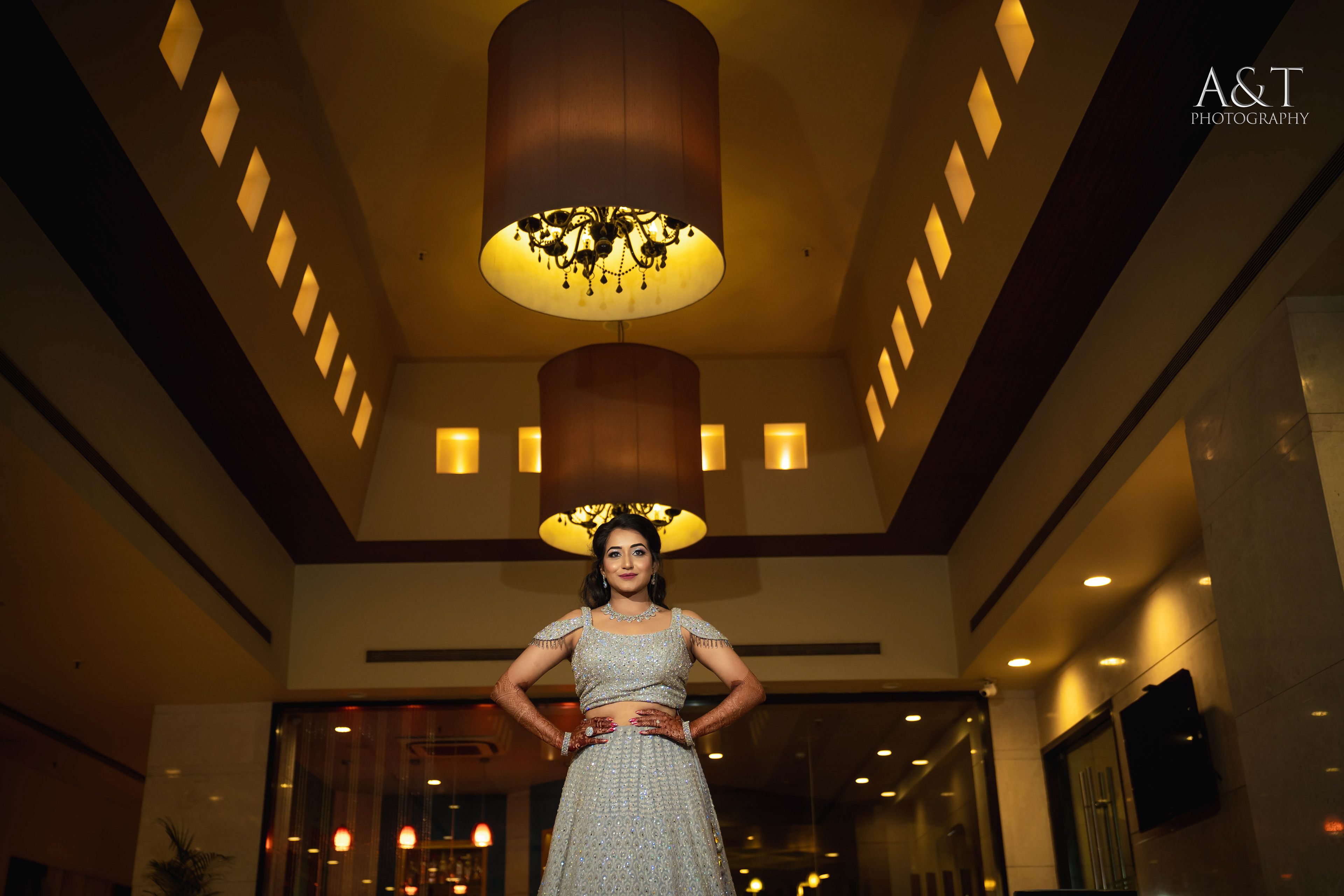 Amazing Solo Photographs of Bride To Be Poonam from her destination wedding at Mahabaleshwar covered by A&T Photography who are luxury wedding photographers based in Pune & Goa