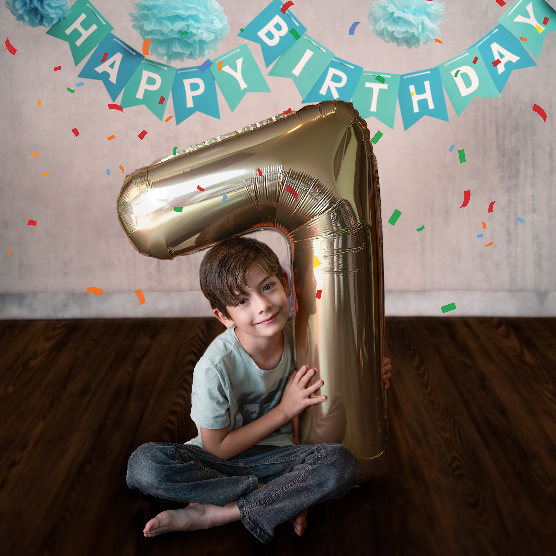 "Turning seven".  ‎October ‎20, ‎2022.  Digital composite.