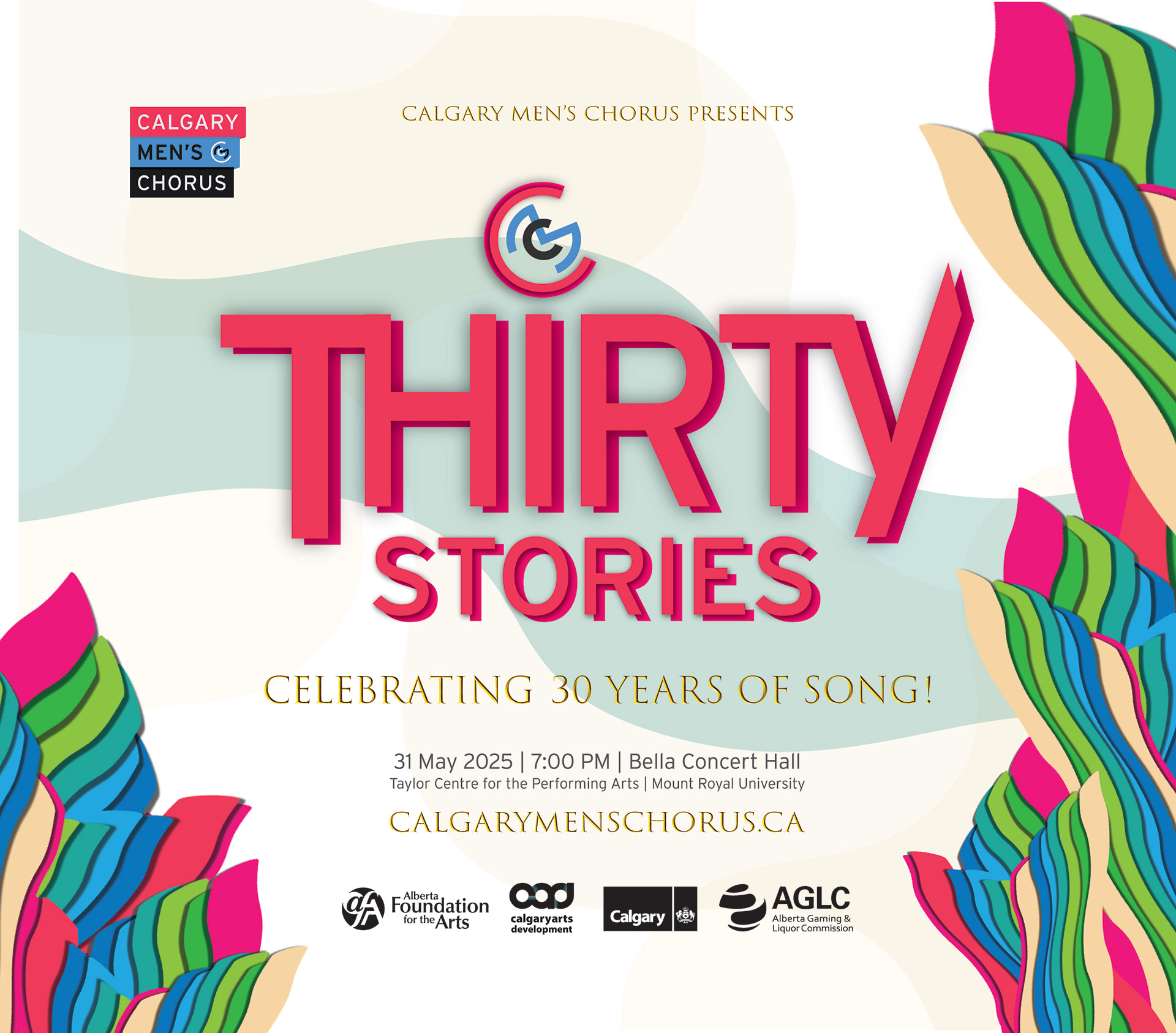 event identity - concert program cover