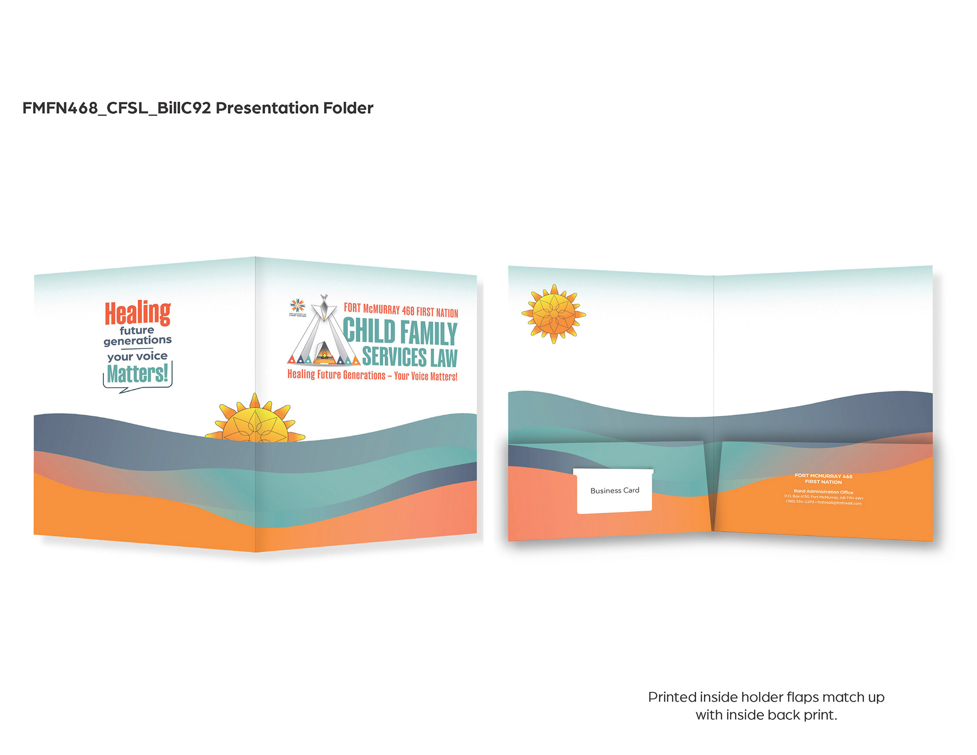 presentation folder