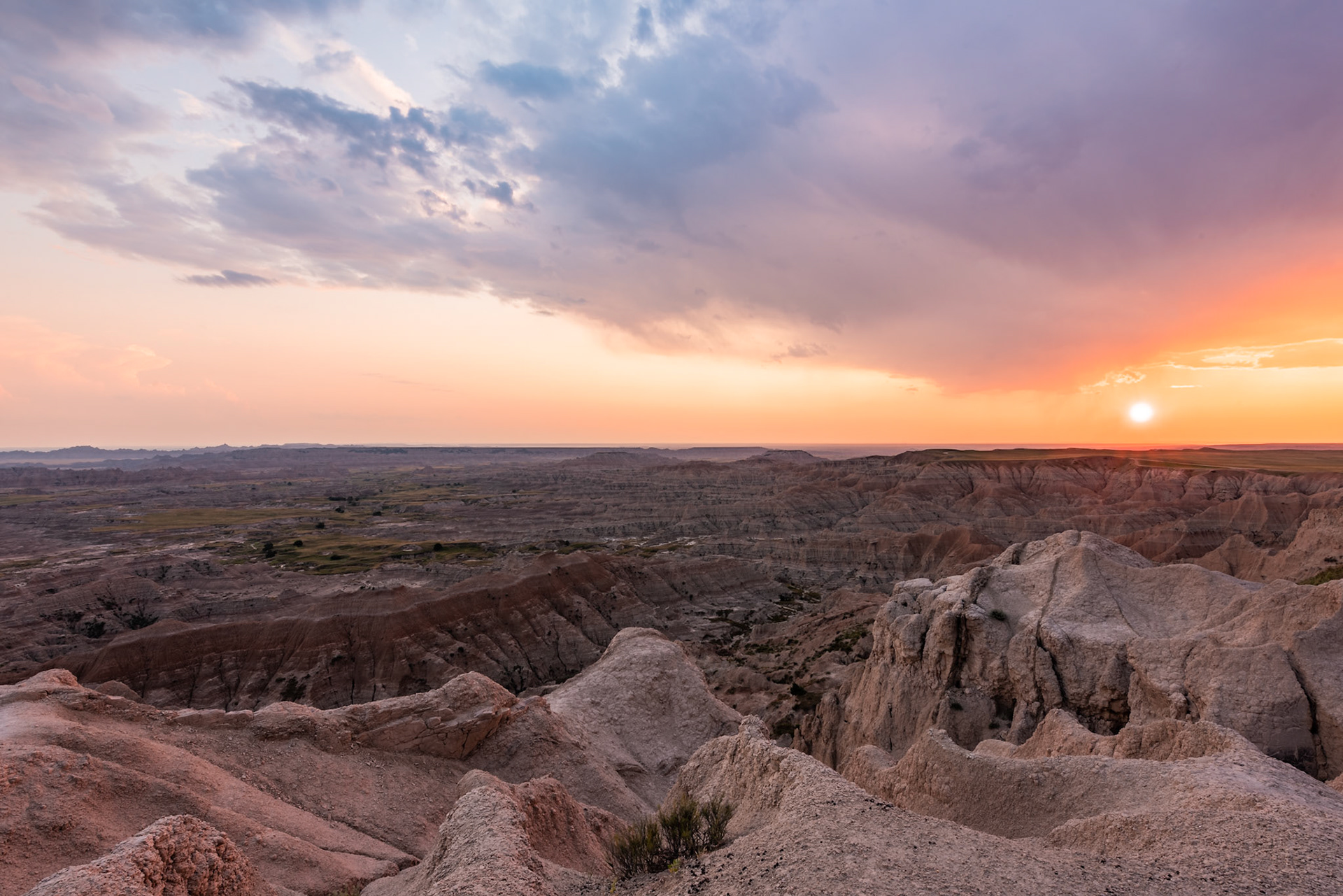 Date: 6 August 2018Location: Badlands National ParkOriginal resolution: 36 MPProcessing: Processed in high-dynamic range from RAW using Adobe Photoshop Lightroom Classic CC 7