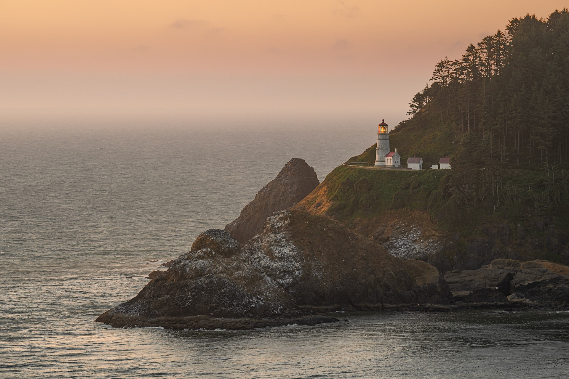 Heceta Head Light | Date: 10 July 2024 | Location: Lane County, Oregon, United States | Nikon Z8 | Original Resolution: 45 MP | Processed from RAW in Adobe Photoshop Lightroom Classic 13
