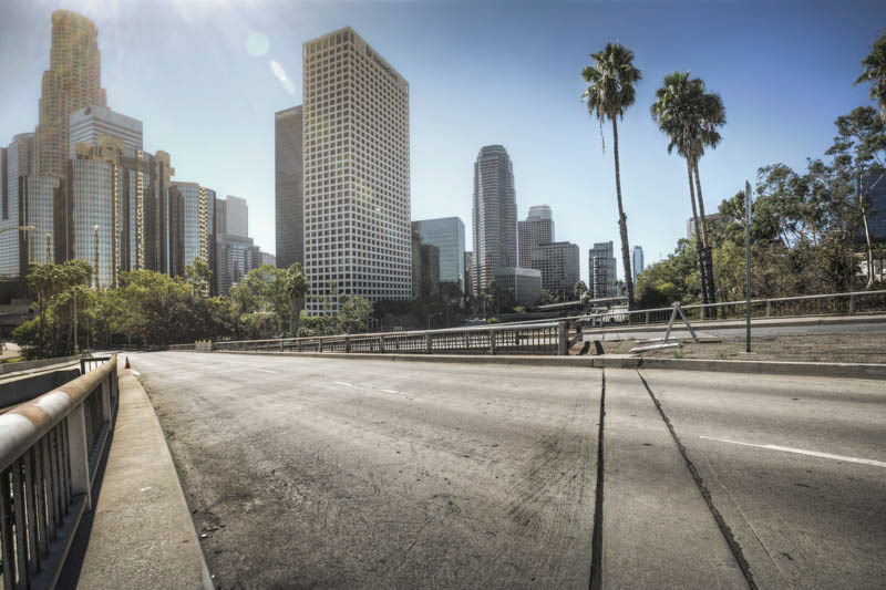 LA ROAD 1 - 18 backplates & 1 HDRI