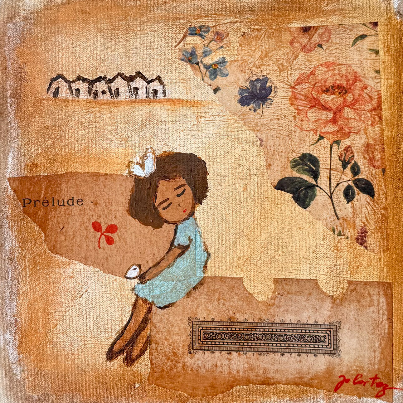 PRELÚDIO I  25 X 25 cm