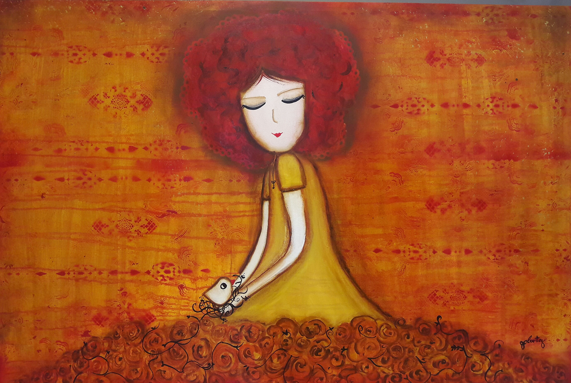 PÉTALAS 80 X 100 cm