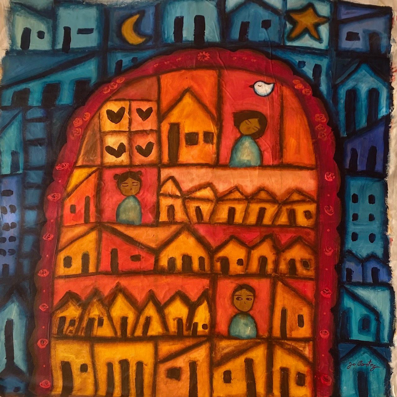 CLAREIRA - 70 X 70  cm
