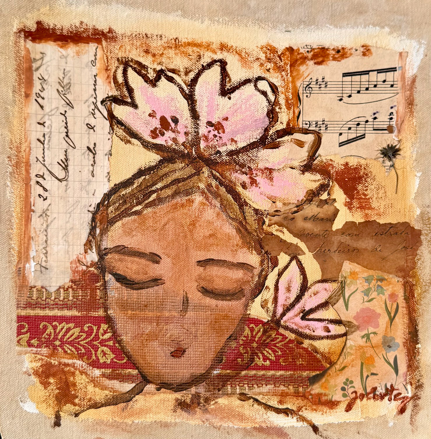 PRELÚDIO IV  25 X 25 cm