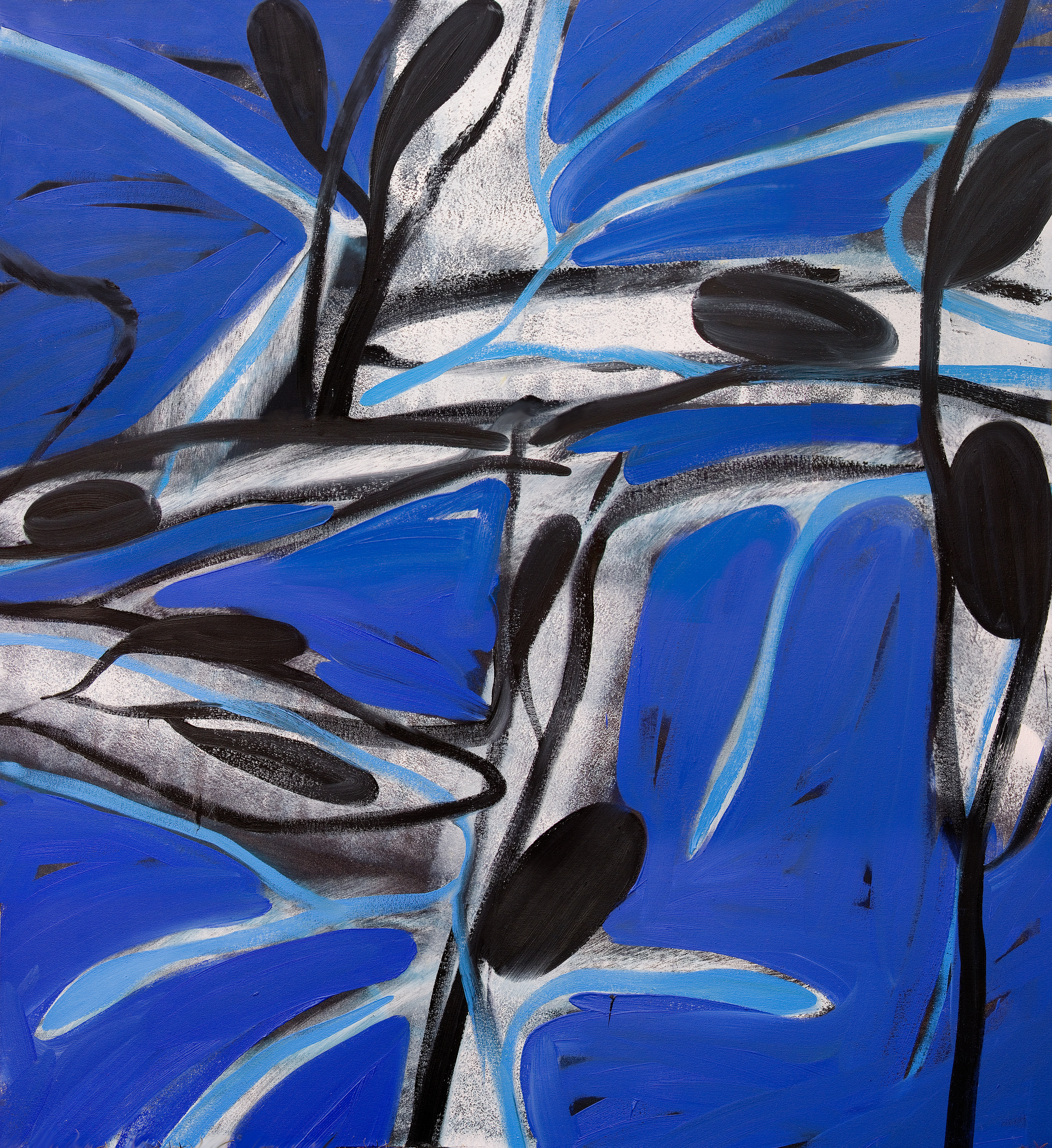 Where No Sea Runs, 2002 Oil on canvas 72 X 66 inches