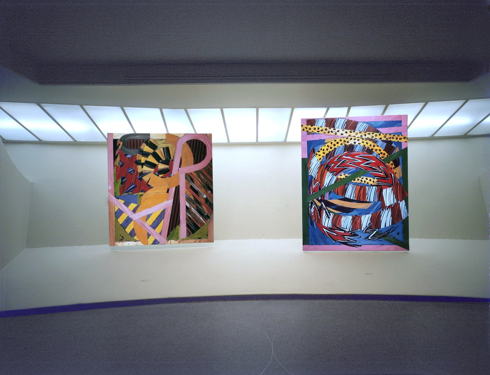 Guggenheim Museum view with work from Guggenheim Museum and Richmond Museum