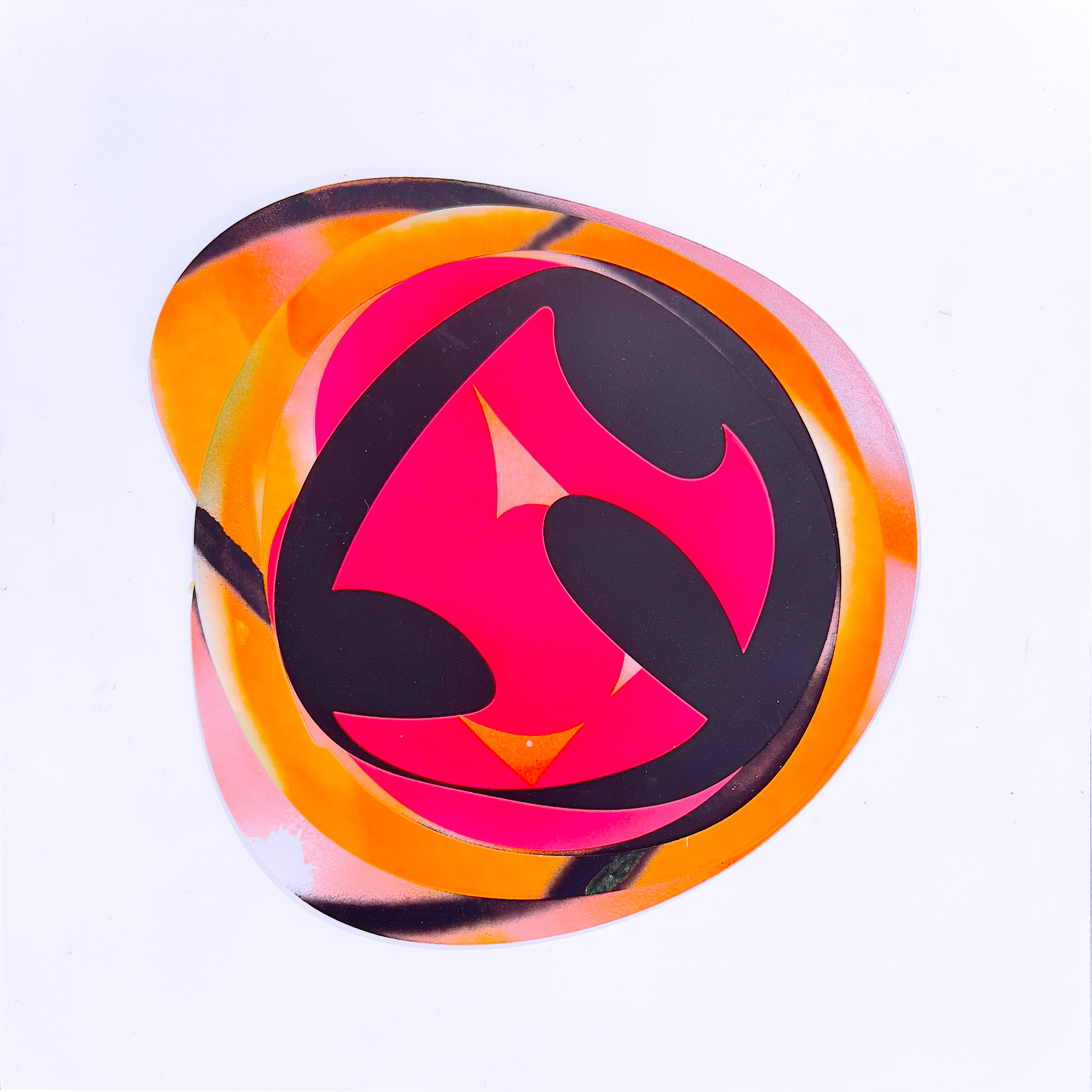 In The Bud 6. 11.2/8x10.2 inches.7/8.Acrylic on paper.2024