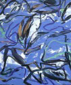 In This Spring, 2016, Oil on canvas, 72 X 50 Iinches.