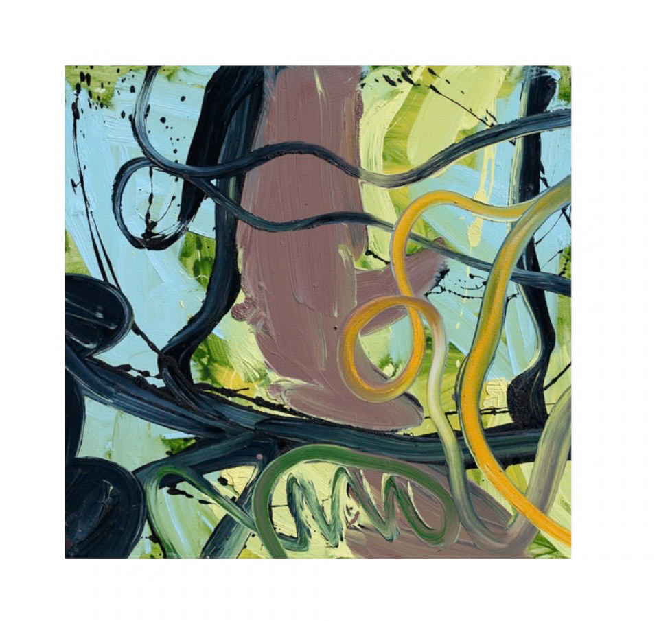 After The Rain, 2008 Oil on canvas 36 x 36 inches