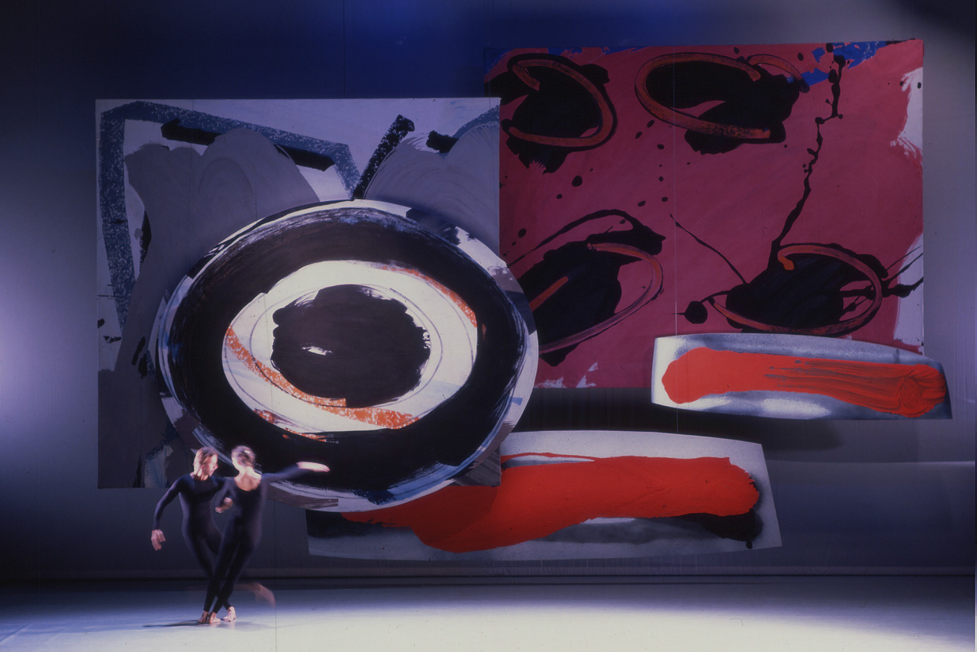 Red Steps, Sadlers Wells 1987 set design Hugh O'Donnell