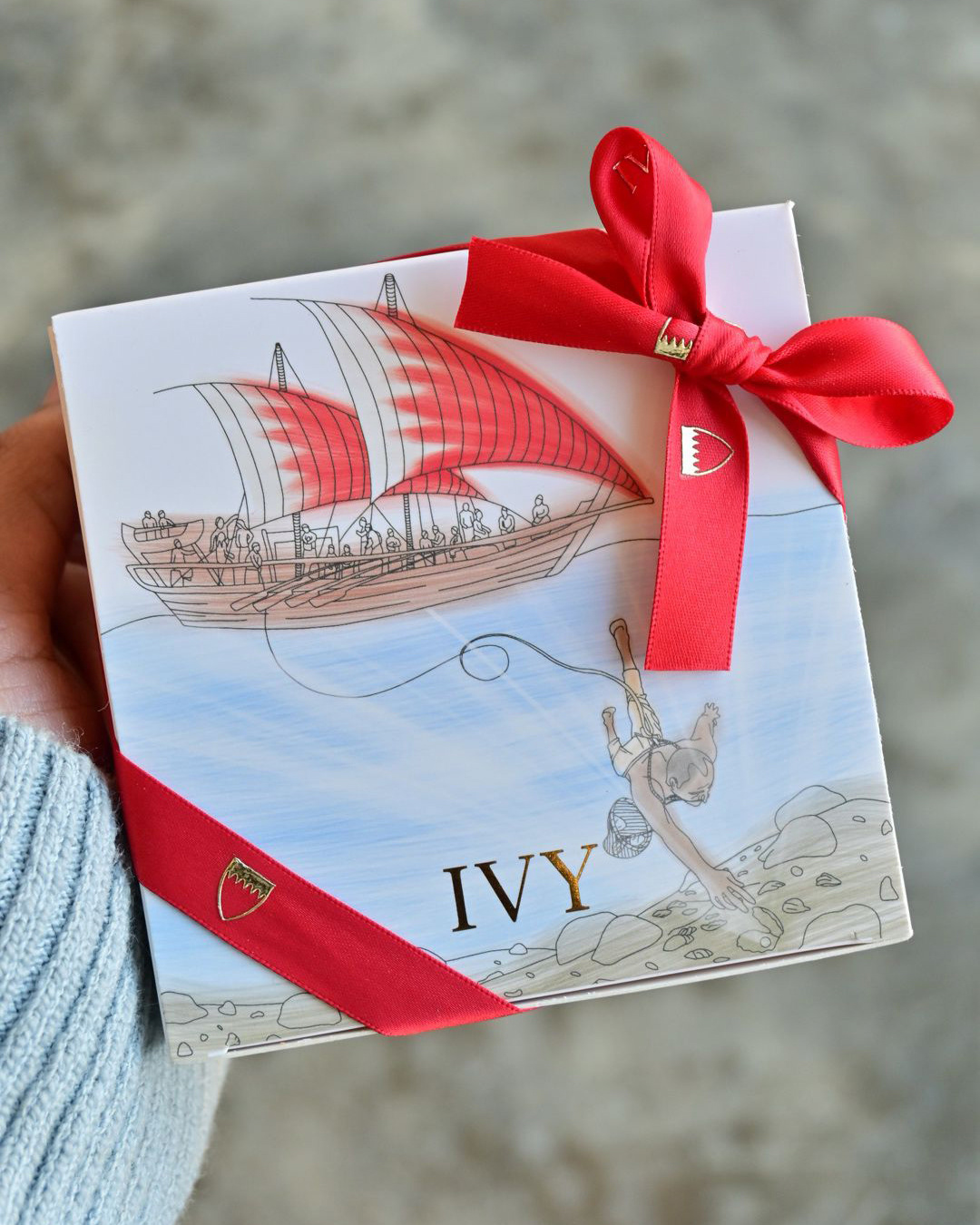 Square 120g Chocolate Box