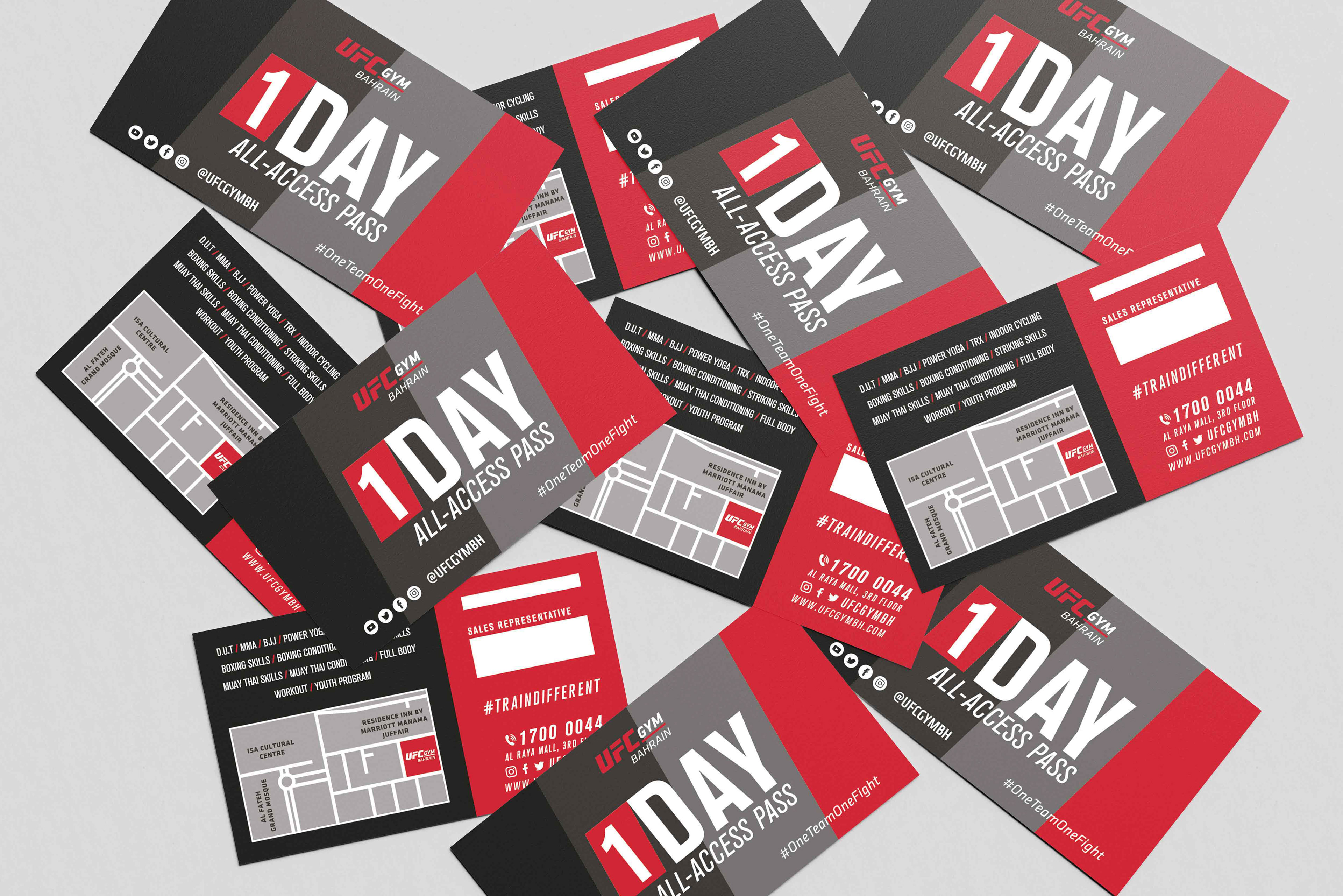 1 Day Pass Cards