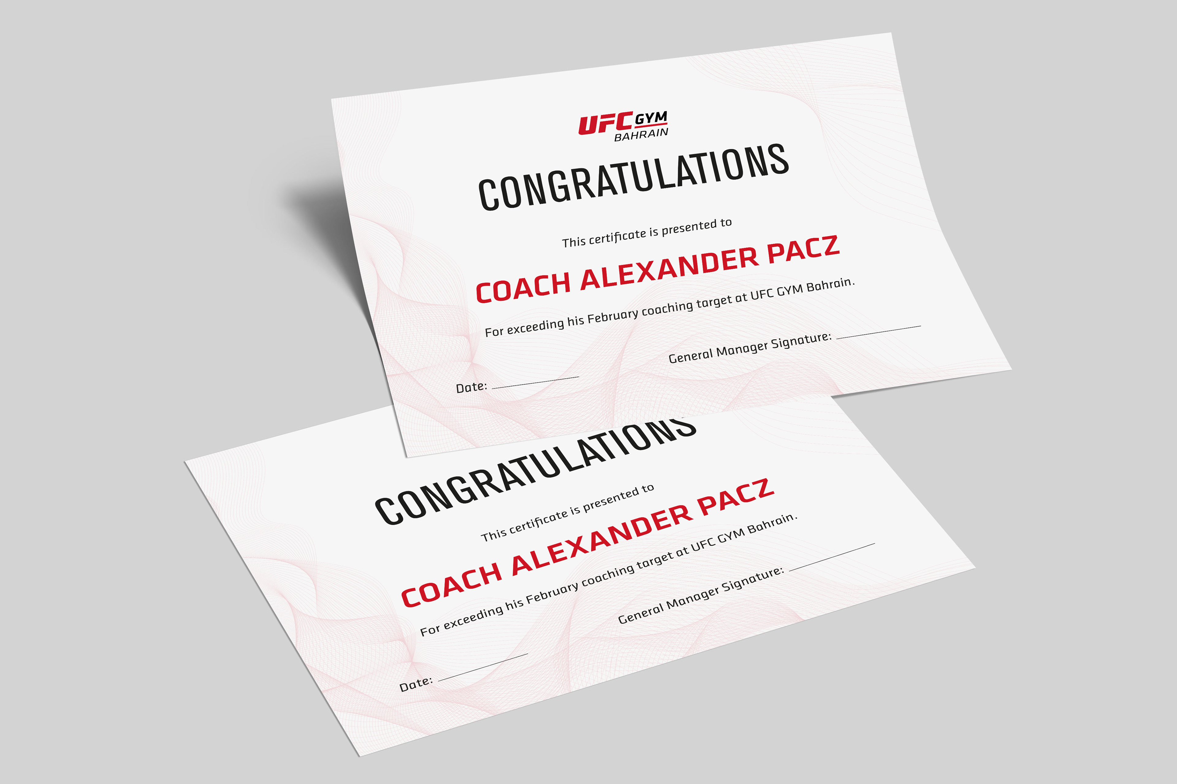 Certificates