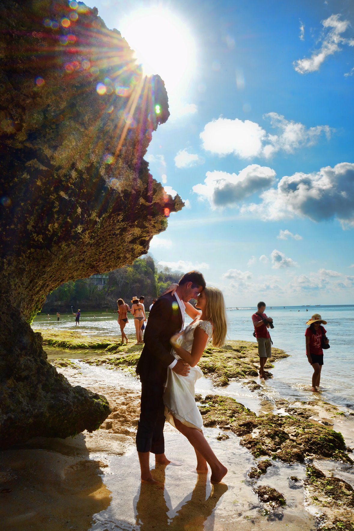 On location in Bali
