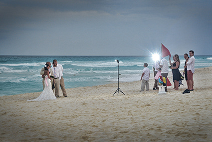 On location in Mexico
