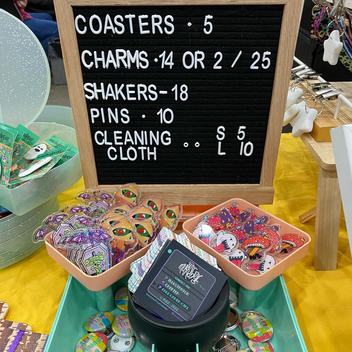 Pins and Signage