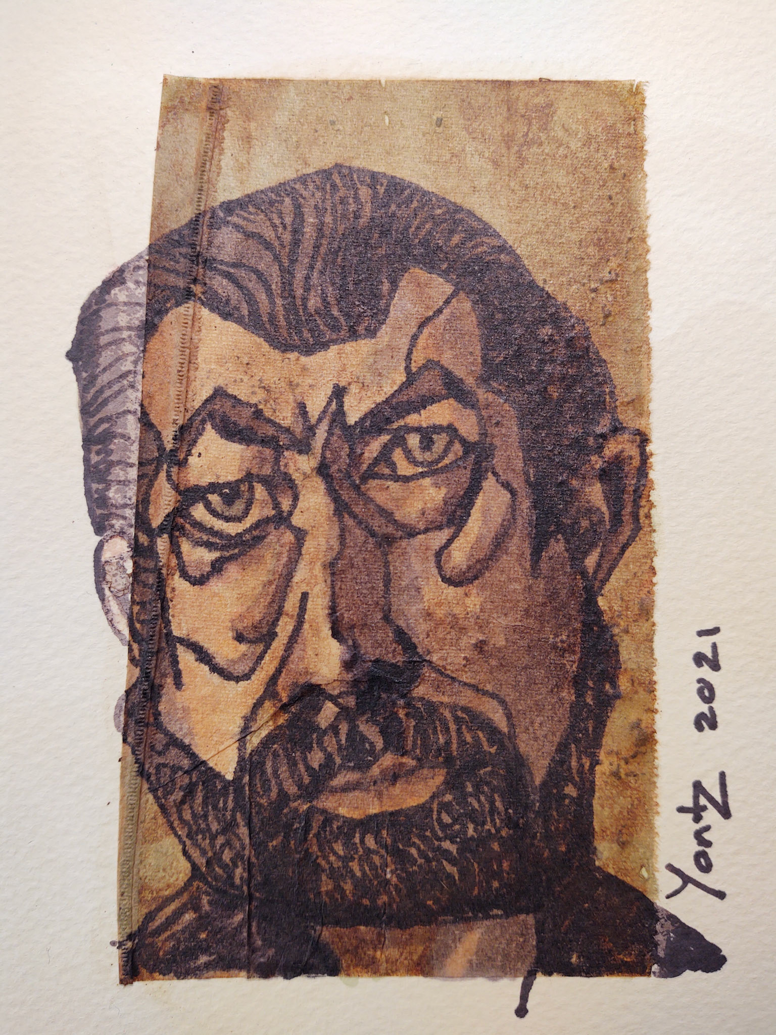 Tea Portrait no.5 'Sean'