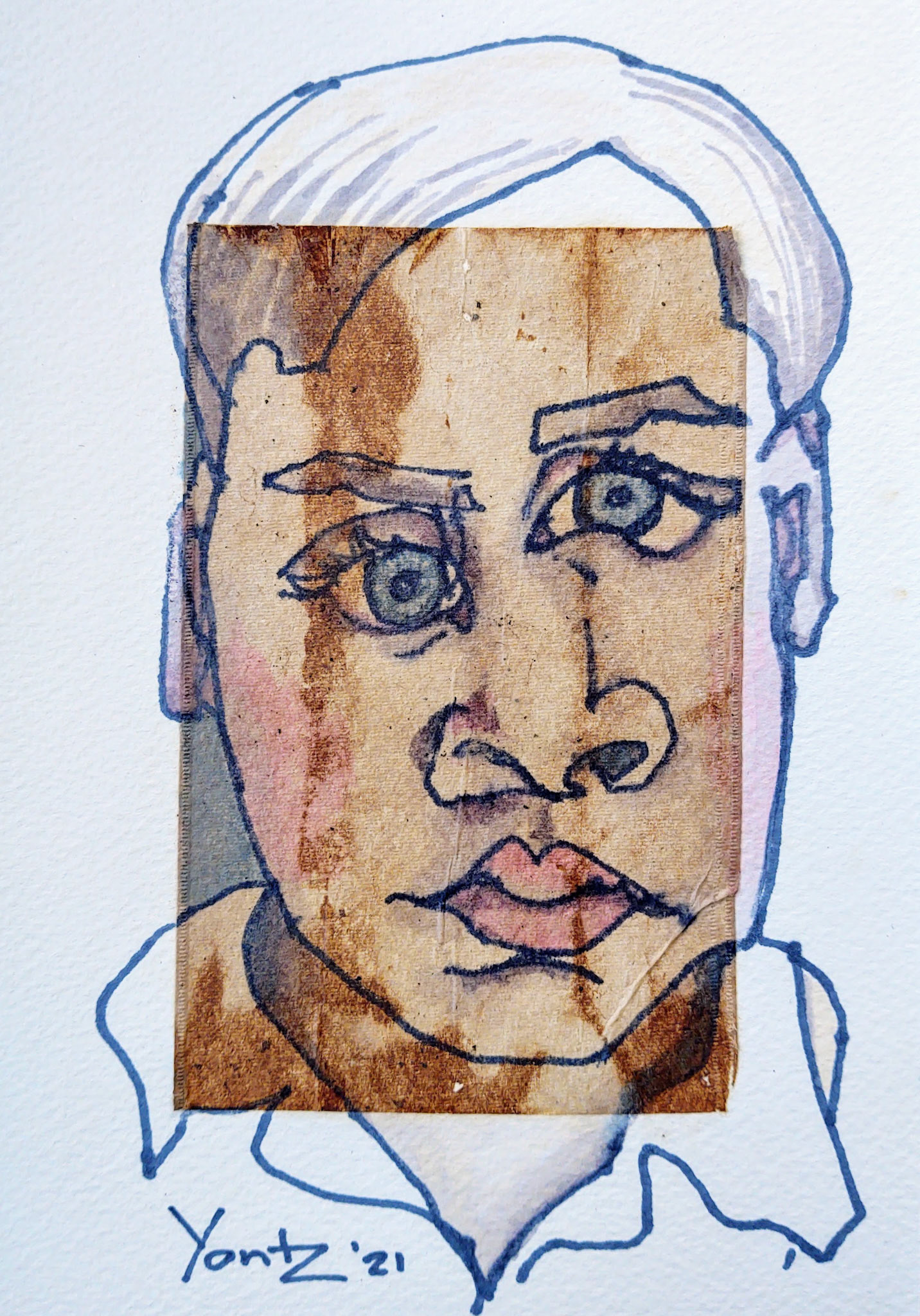 Tea Portrait no. 8 'Sam'