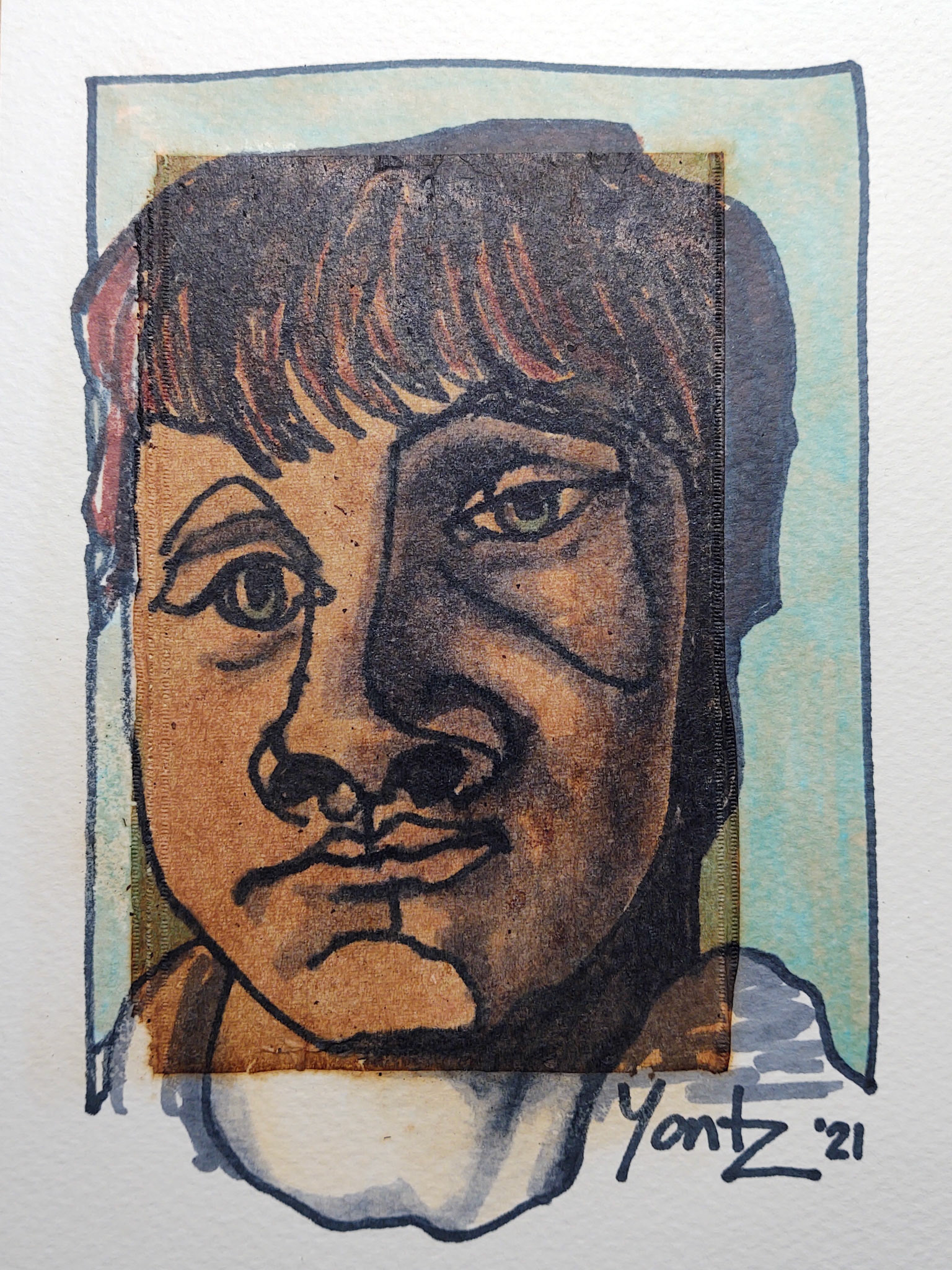 Tea Portrait no. 13 'Boy'