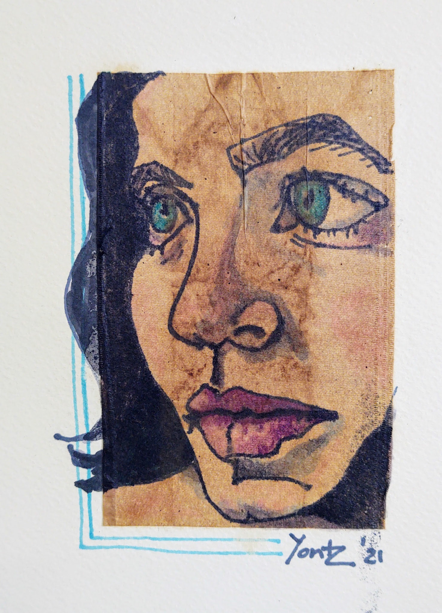 Tea Portrait no. 9 'Ruby'