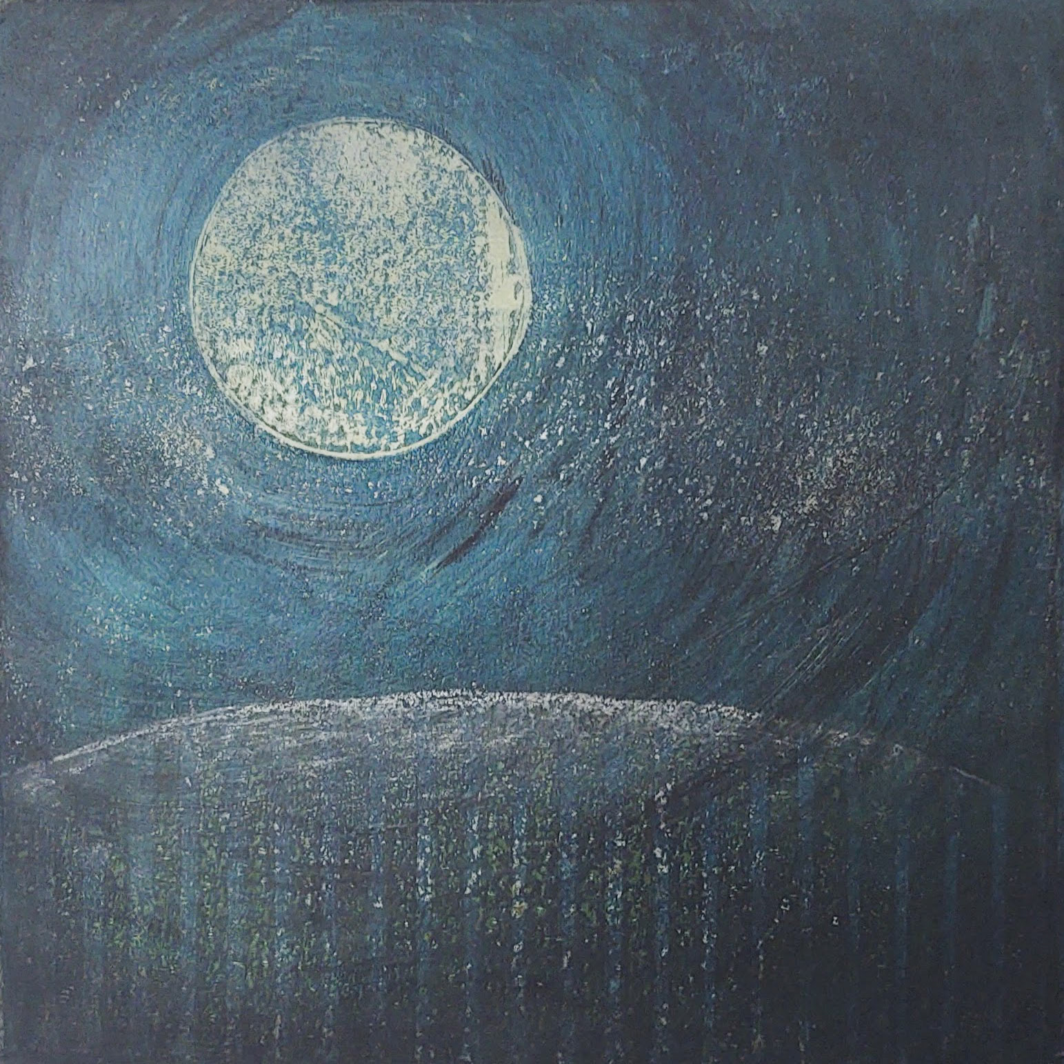 Moon, 2022 (15x15cm)