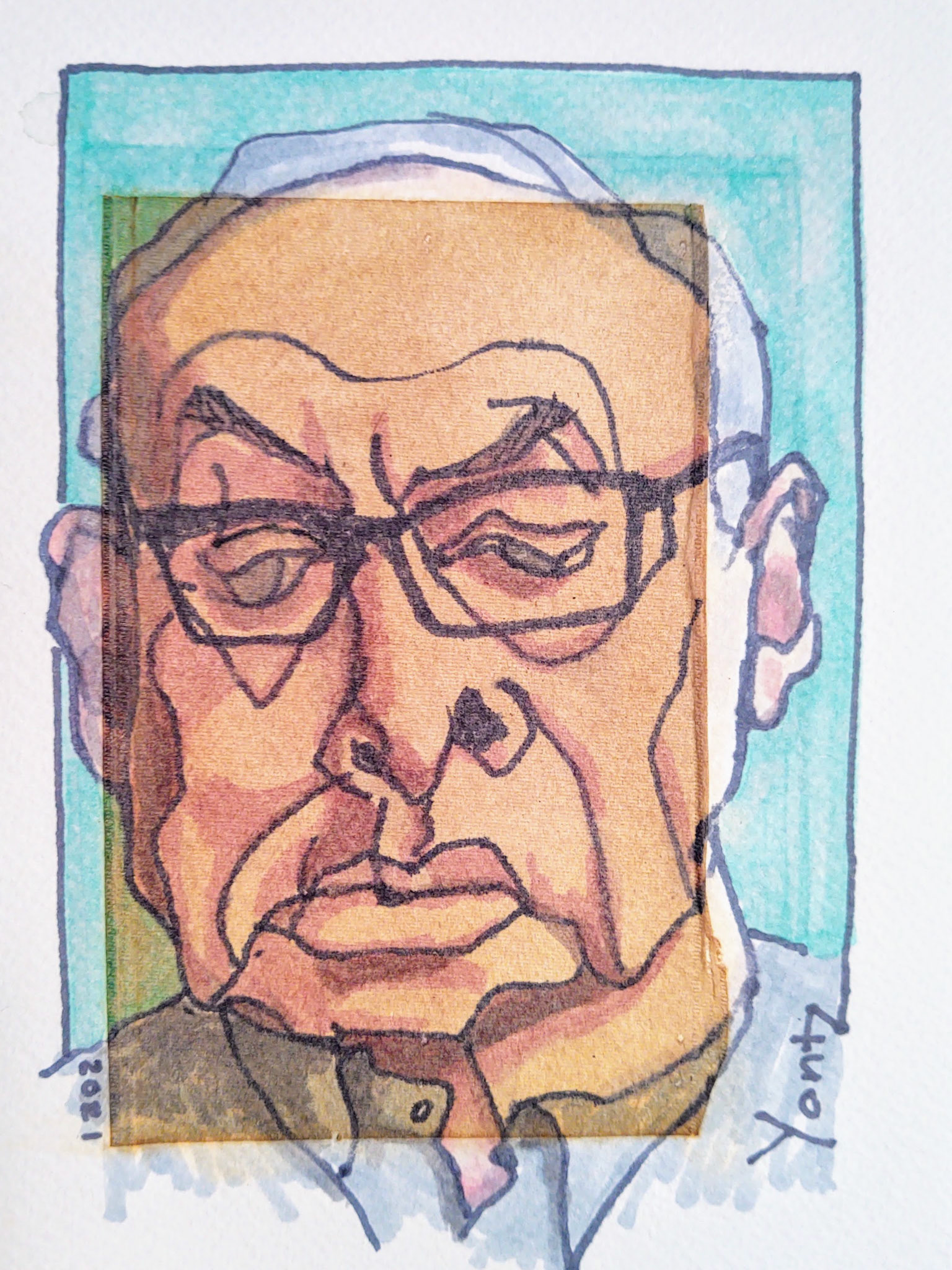 Tea Portrait no. 11 'Jan'