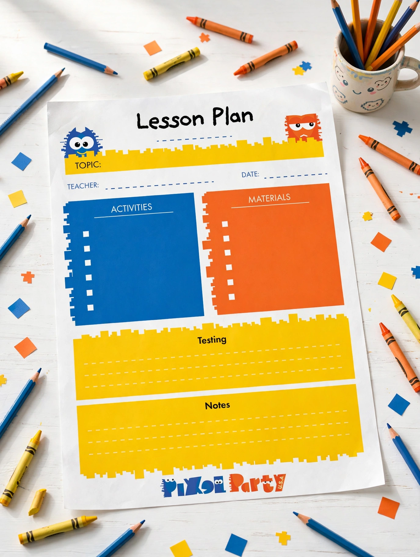 Lesson Plan Worksheet