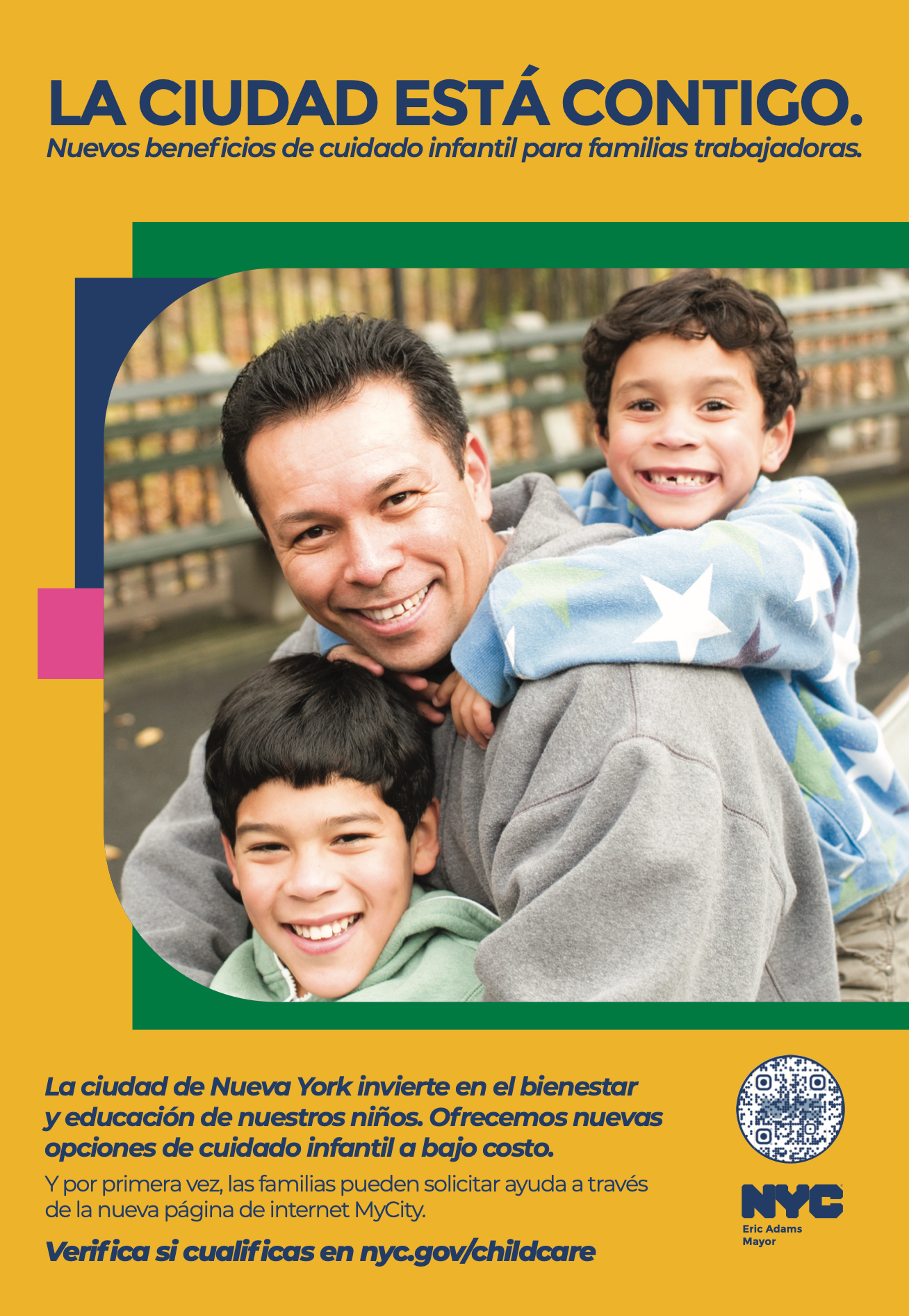Spanish bus poster