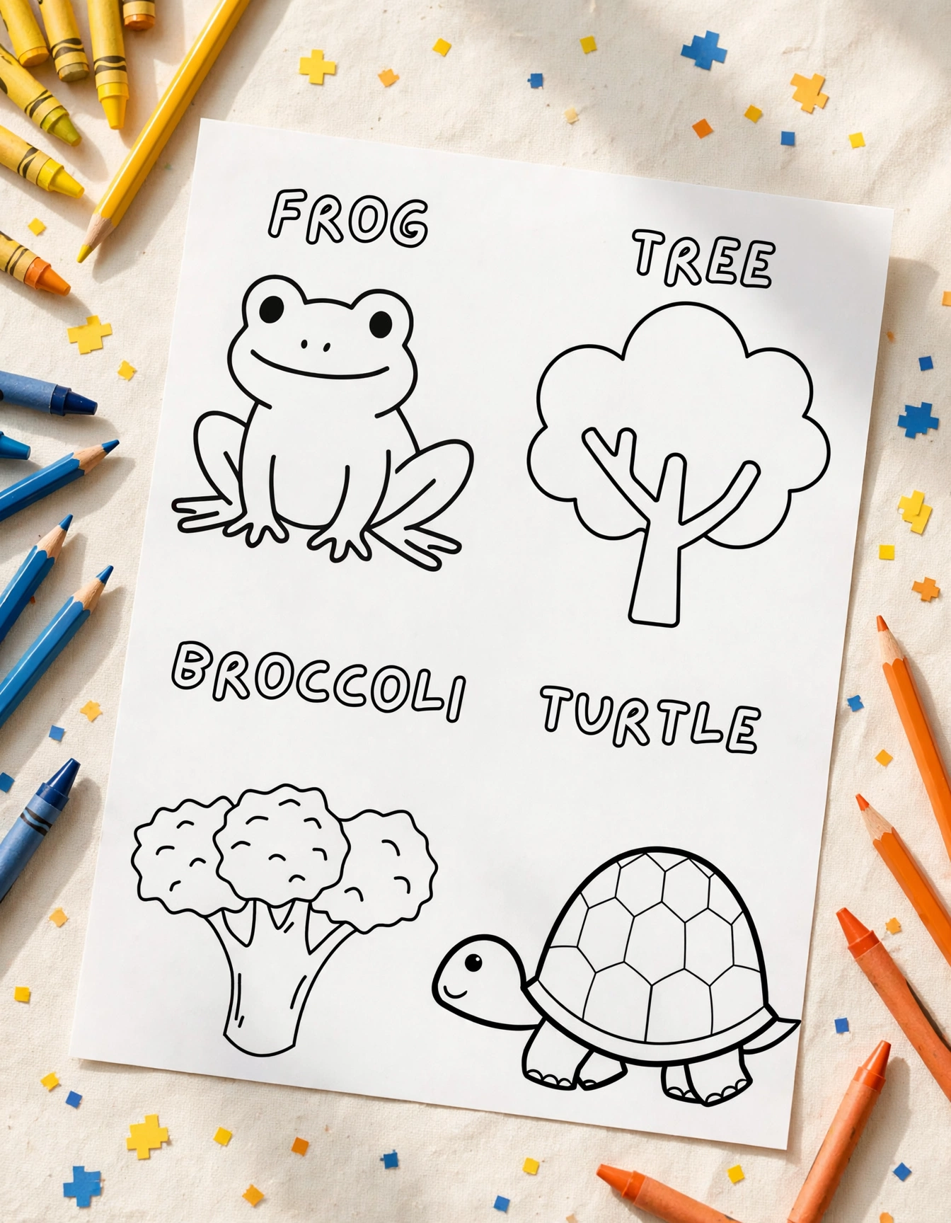 Pixel Party educational activity sheet detail
