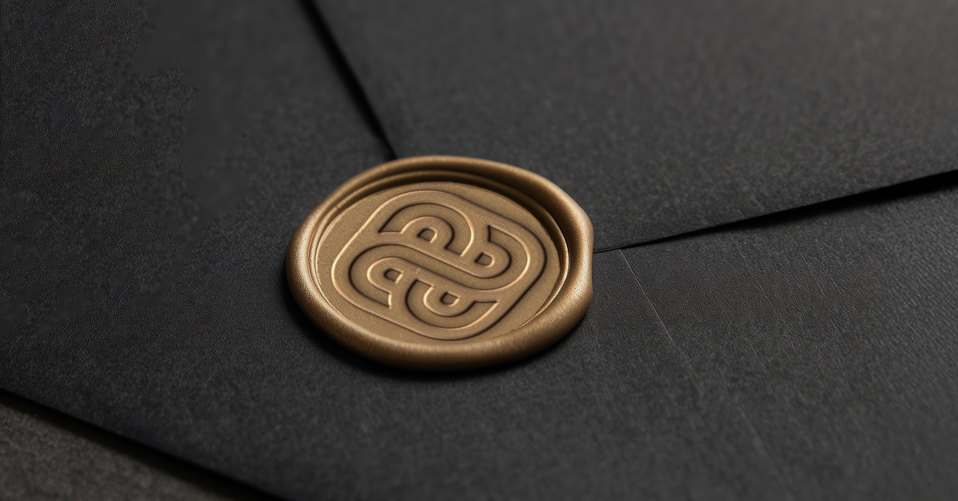 Branded Envelope with Wax Seal