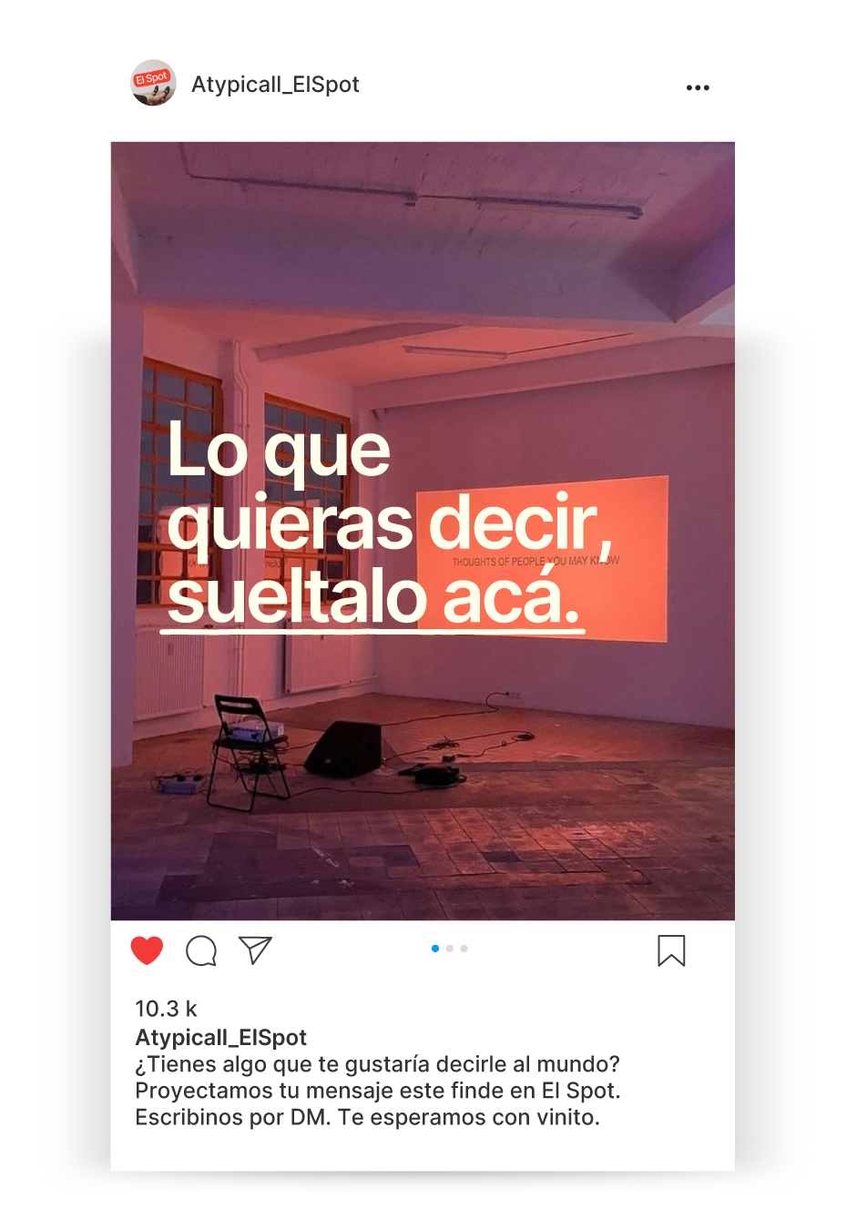 El Spot: Feed Post