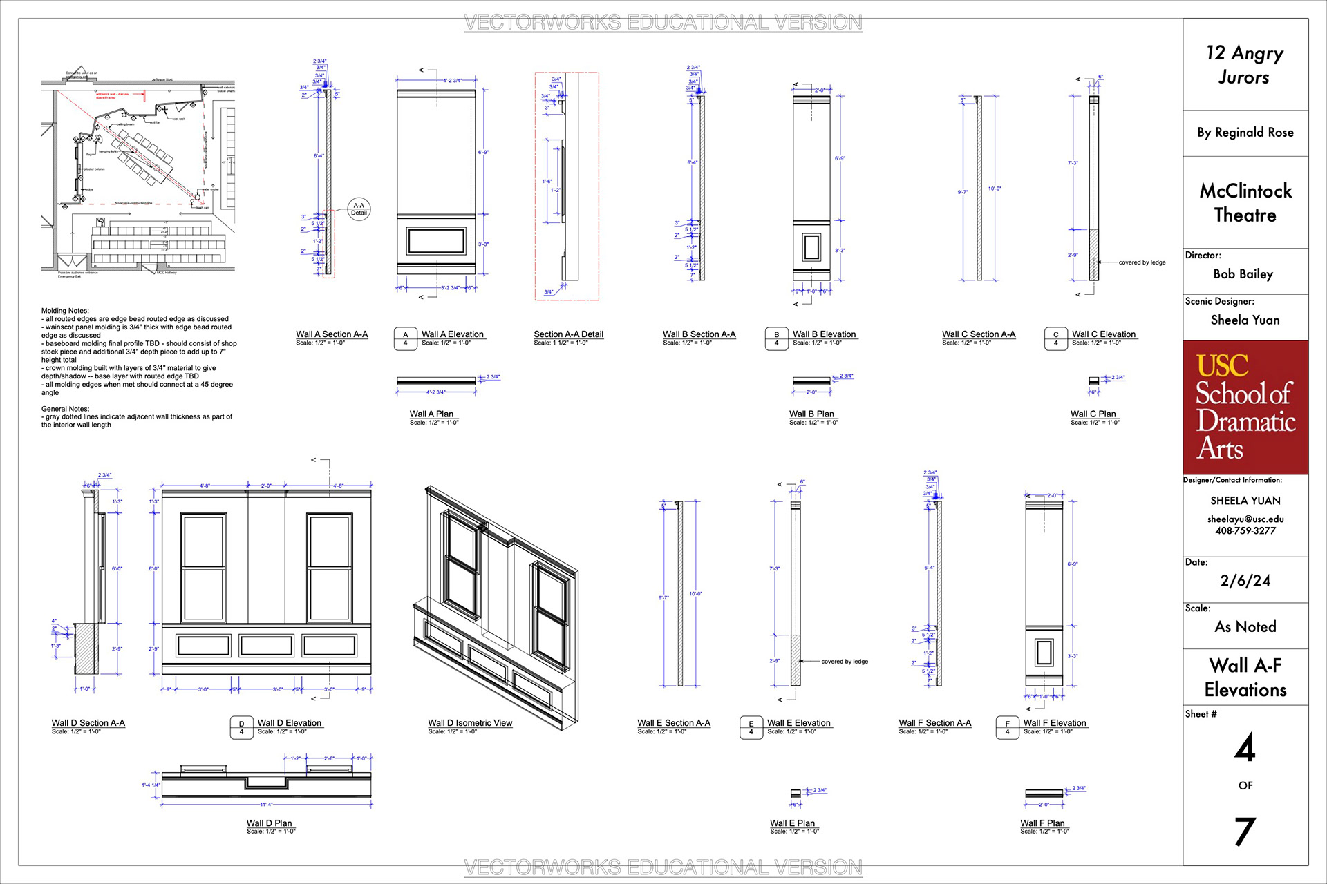 wall elevation