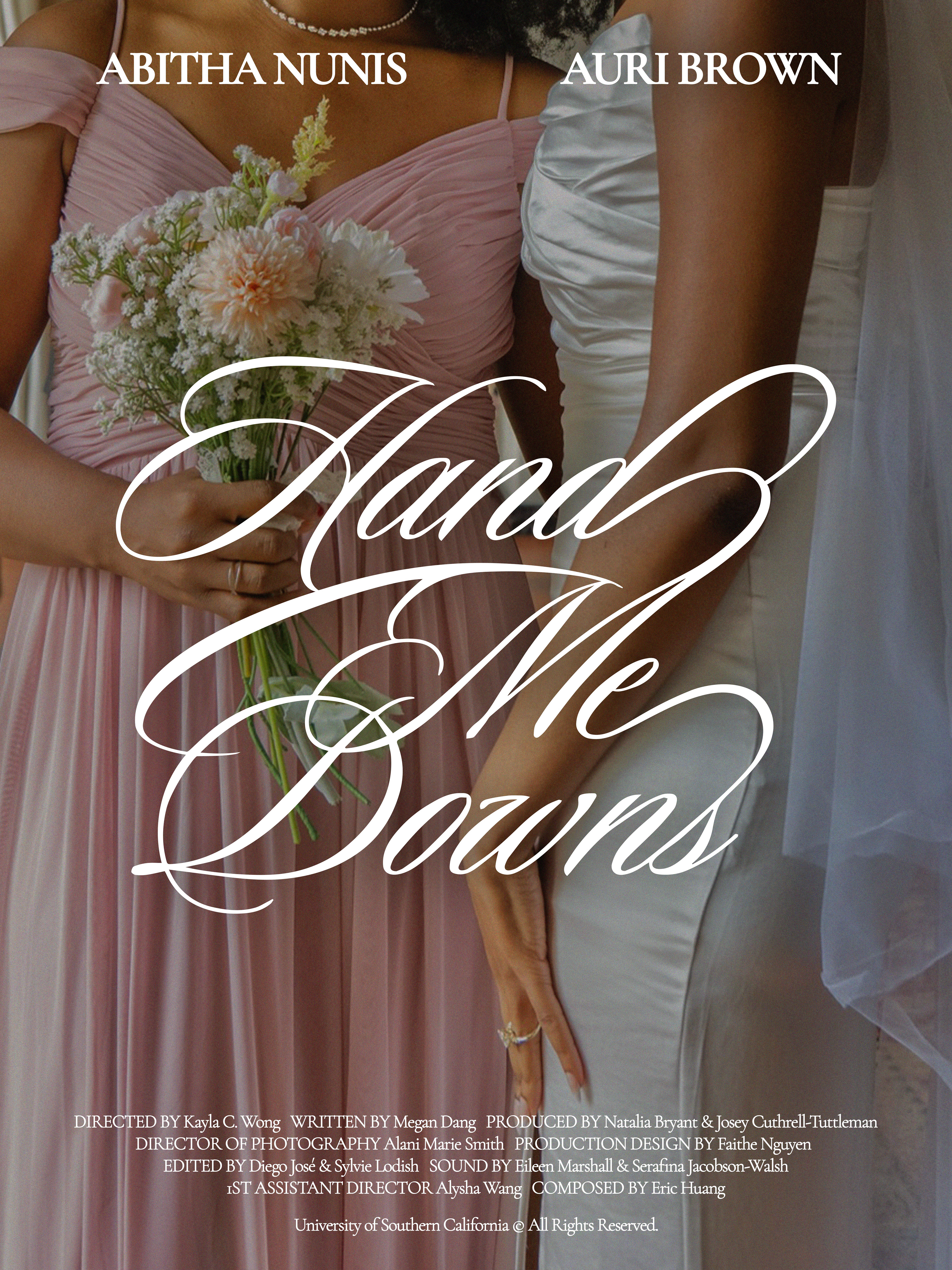 hand me downs poster design