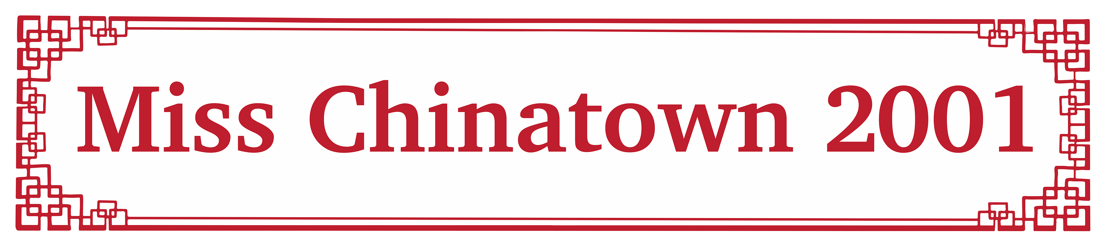 miss chinatown banner design