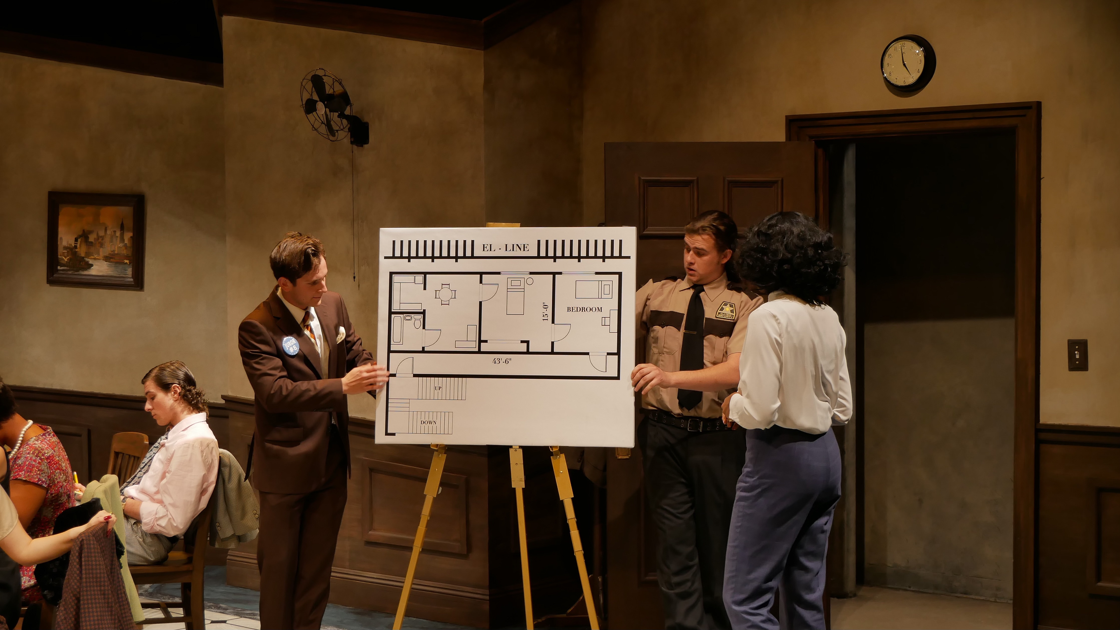 Twelve Angry Jurors production photo