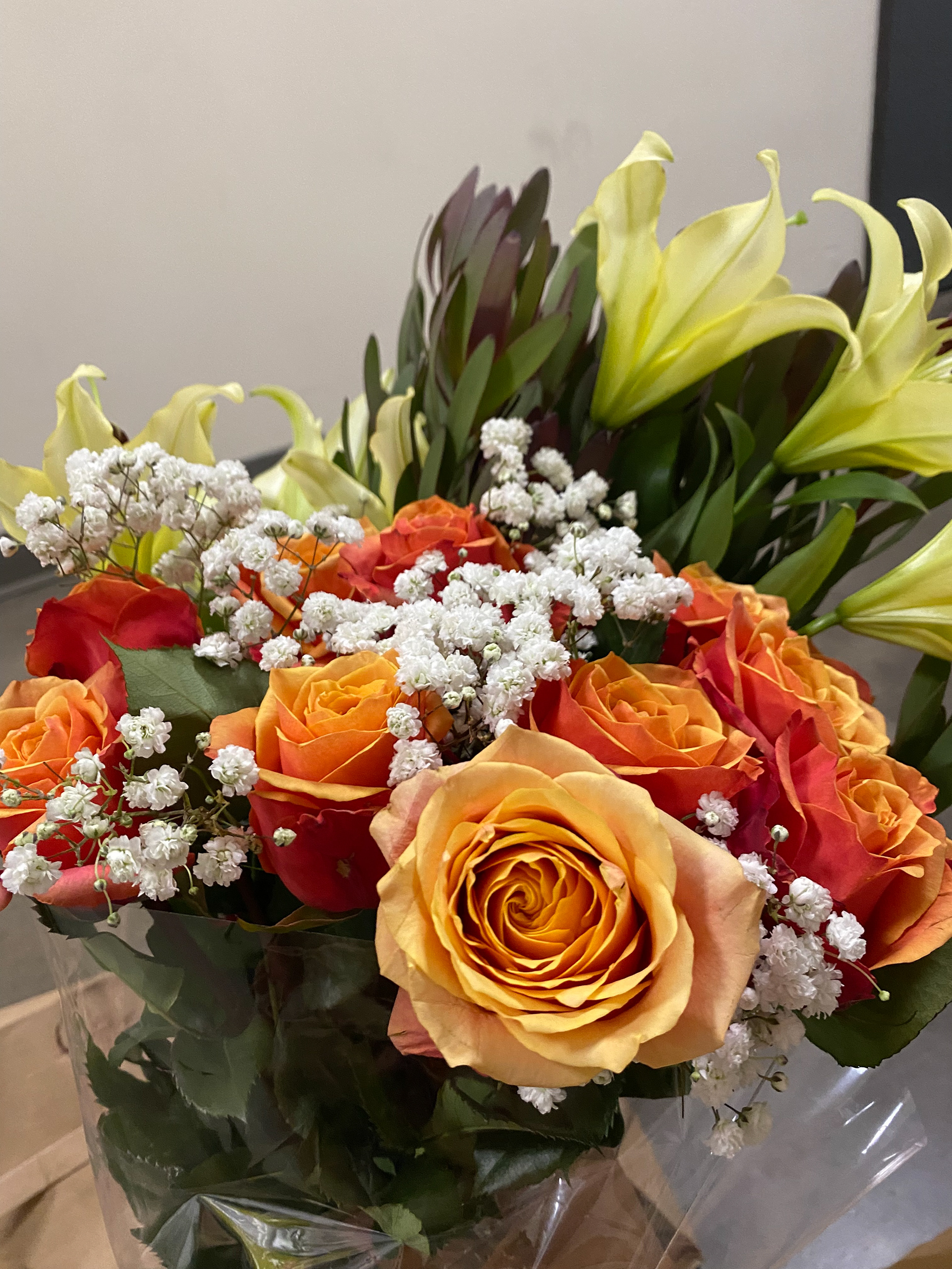 final bouquet floral arrangement