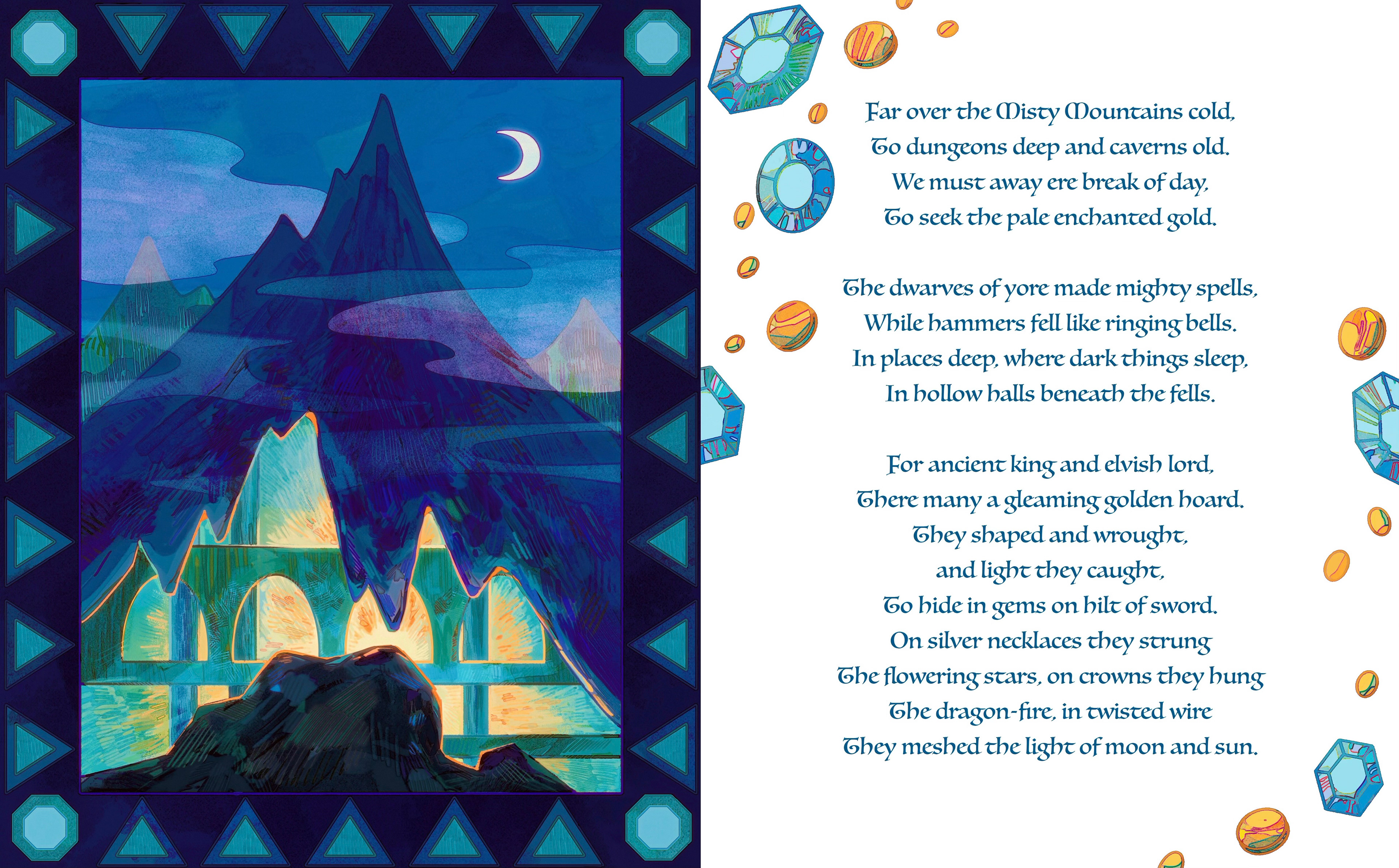 Far over the Misty Mountains cold