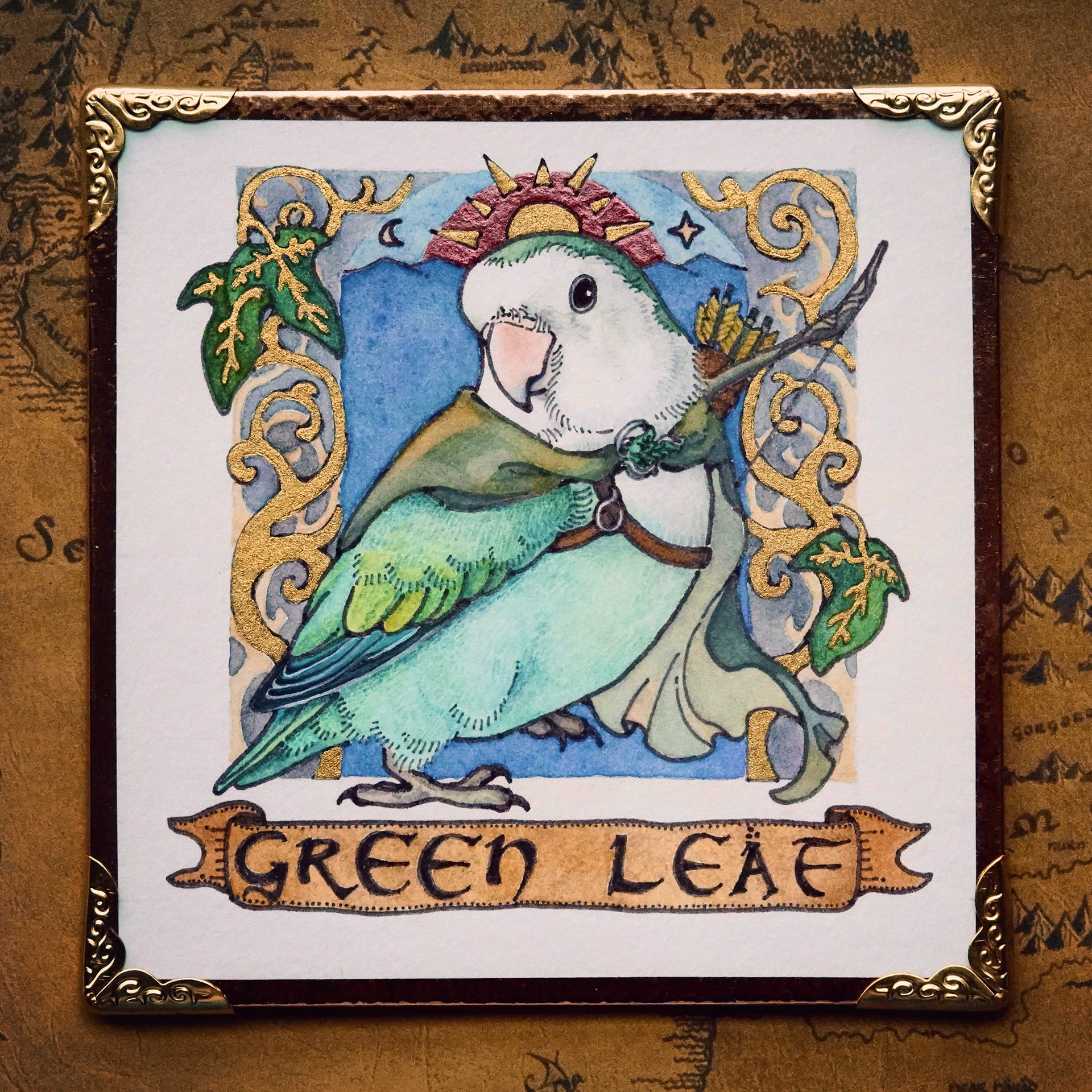 Greenleaf the Parrot