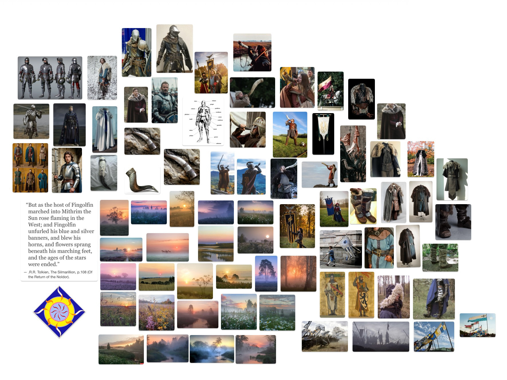 Moodboard (images are from the internet)