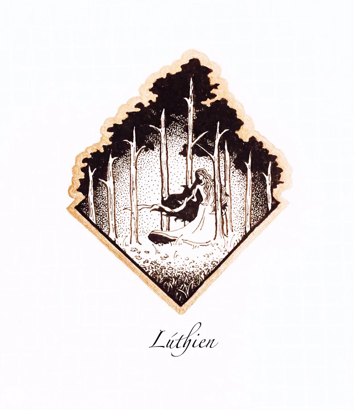 Lúthien (Original illustration)