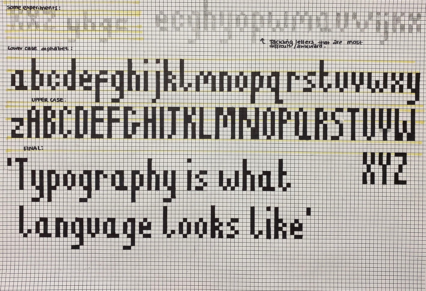 Bitmap Typeface