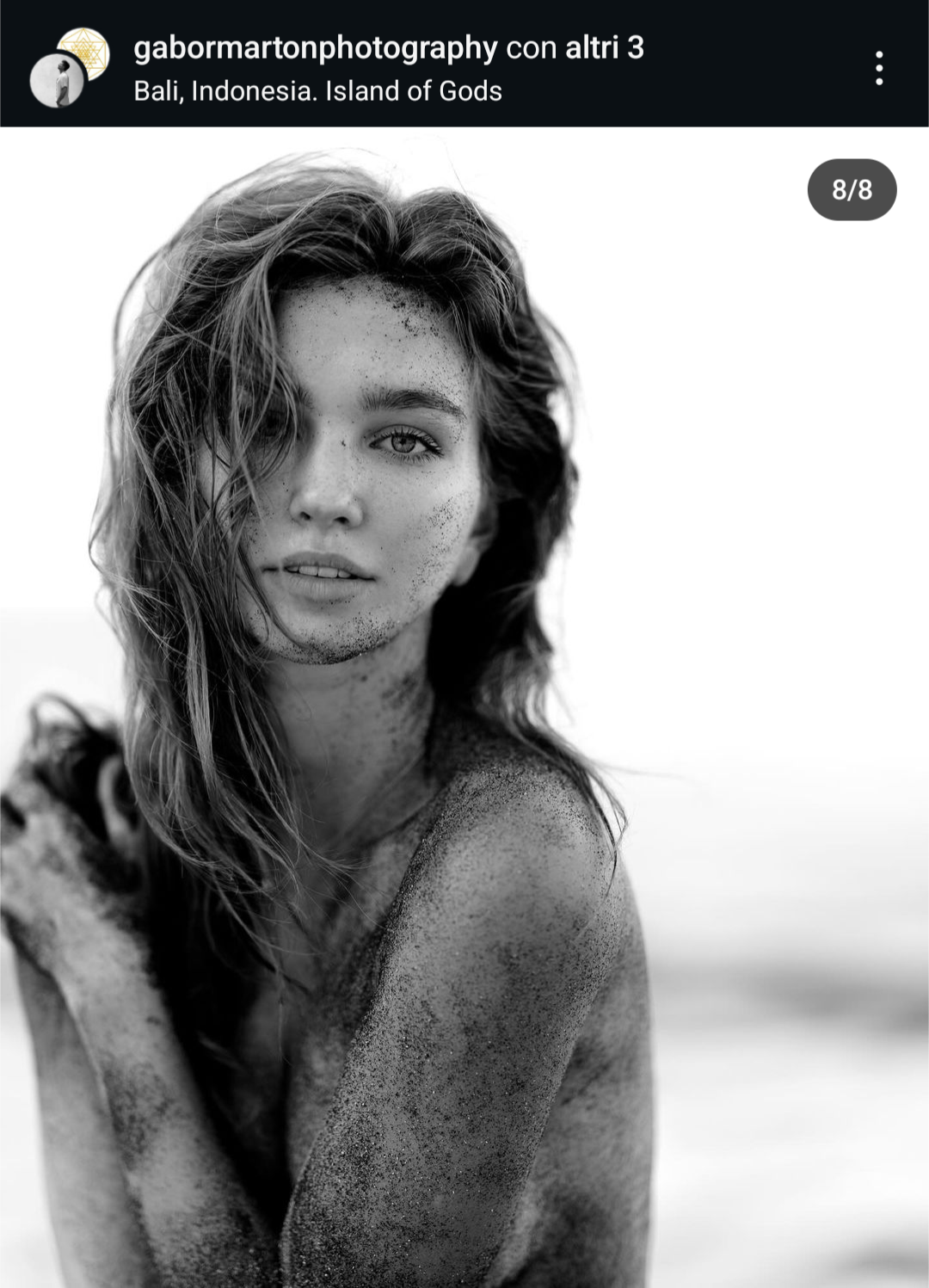 "impanatura" pelle con la sabbia