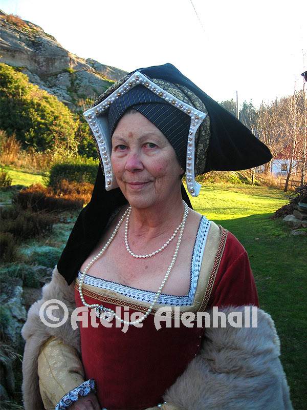 1530s Gable hood. English Renaissance inspired by painting by Jane Seymour