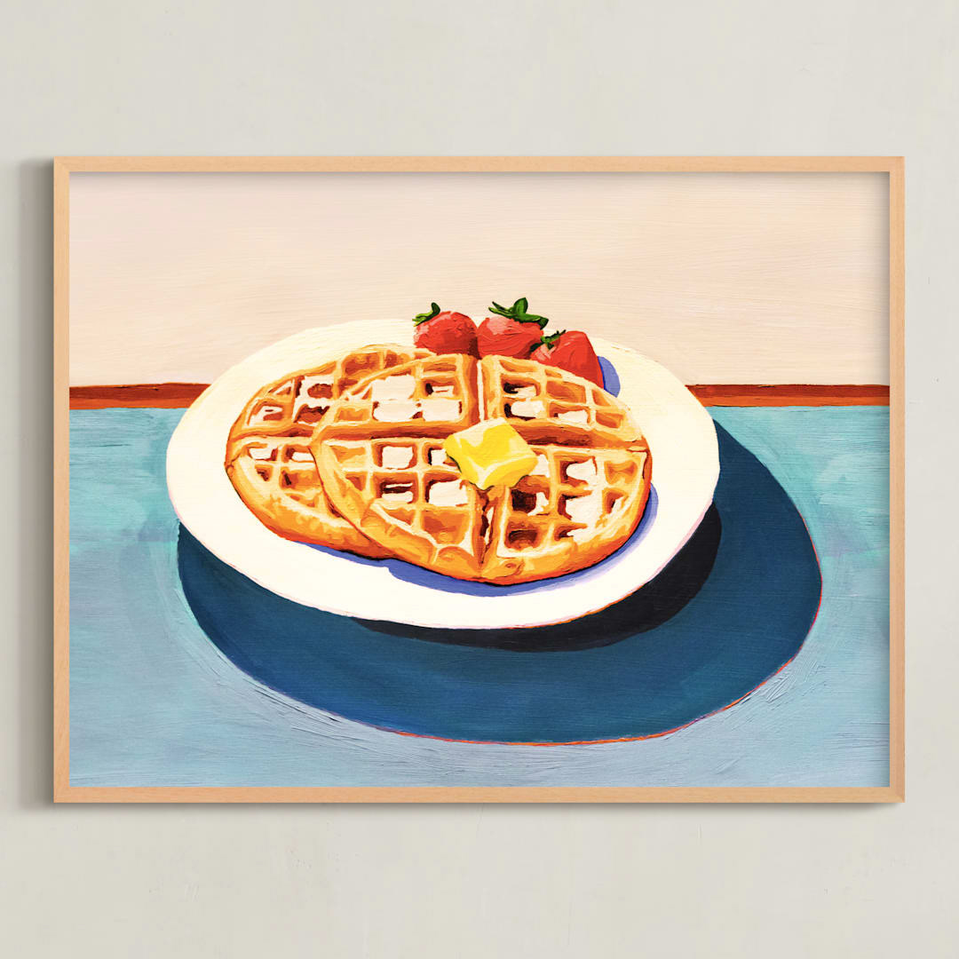 Breakfast at the Diner — Minted Fine Art Painting