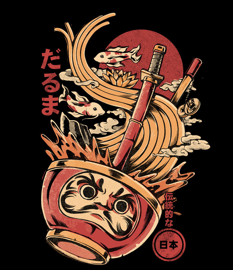 Daruma's Ramen - Black