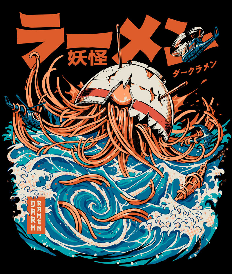 Dark Great Ramen - Black