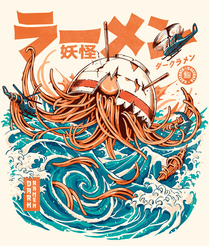 Dark Great Ramen - Cream